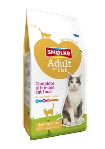 Smolke Cat Adult Fish / Rice 4 KG