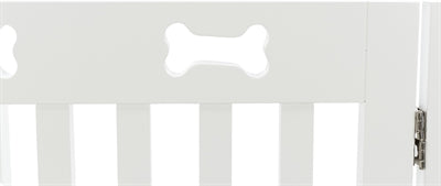 Trixie Afsluithek Wit 4 Panelen 60-160X75 CM