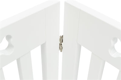 Trixie Afsluithek Wit 4 Panelen 60-160X75 CM
