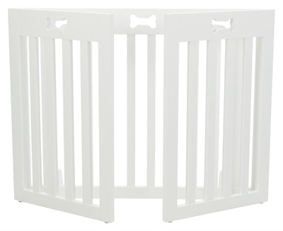 Trixie Afsluithek Wit 3 Panelen 82-124X61 CM