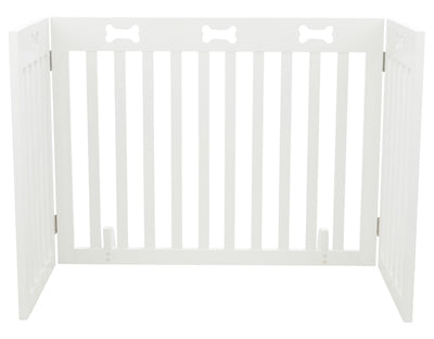 Trixie Afsluithek Wit 3 Panelen 82-124X61 CM