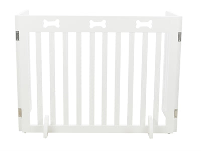 Trixie Afsluithek Wit 3 Panelen 82-124X61 CM