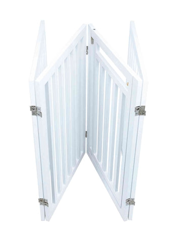 Trixie Hondenhek Met Deur Wit 60-160 X 81 CM