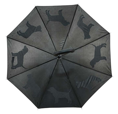 Merkloos Paraplu Honden Reflecterend / Zwart 85 CM