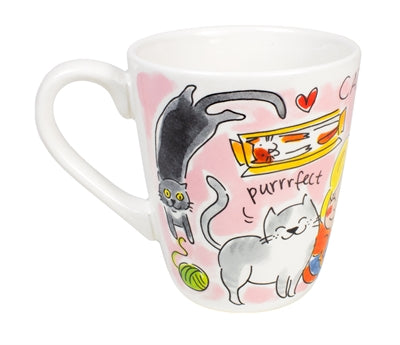 Blond Amsterdam Mok Cat Lover 0,35L 9X9X11CM
