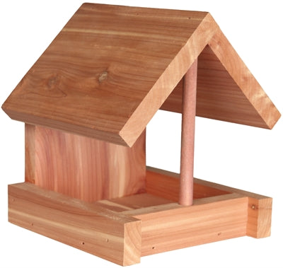 Trixie Natura Voederhuis Voor Vaste Montage Cederhout Natuur 16X13X15 CM