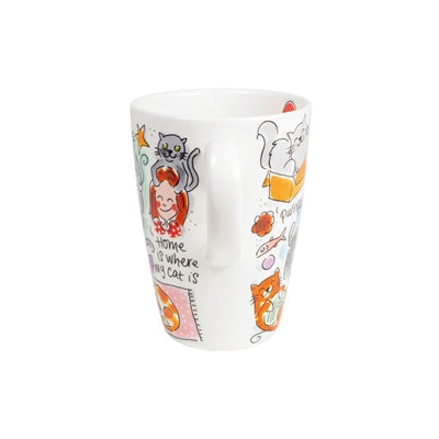 Blond Amsterdam Mok Cat Lover Xl 500 ML 9X9X13,5 CM