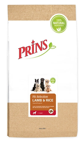 Prins Fit Selection Lamb & Rice 14 KG